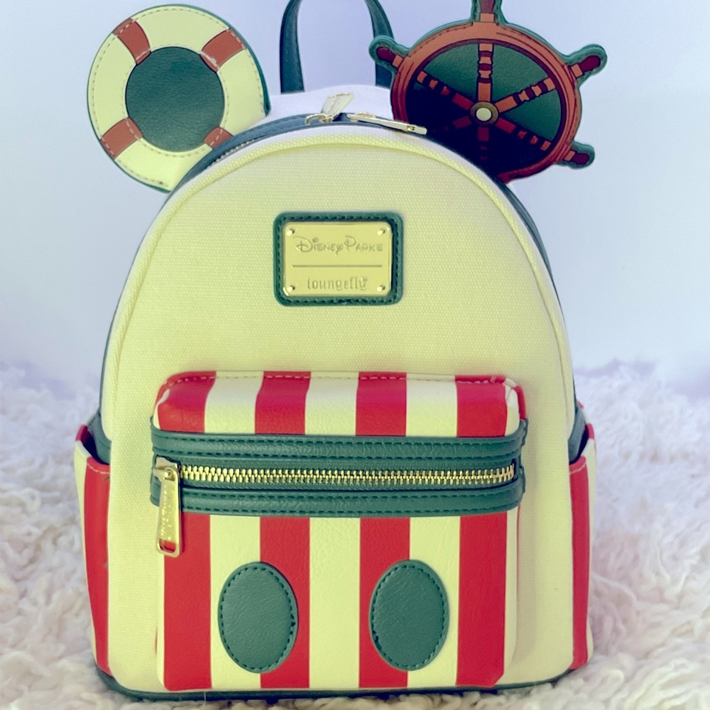 Loungefly Disney Mickey Main Attraction-Jungle Cruise Mini Backpack